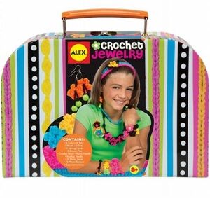 Alex crochet jewelry set new in sealed box